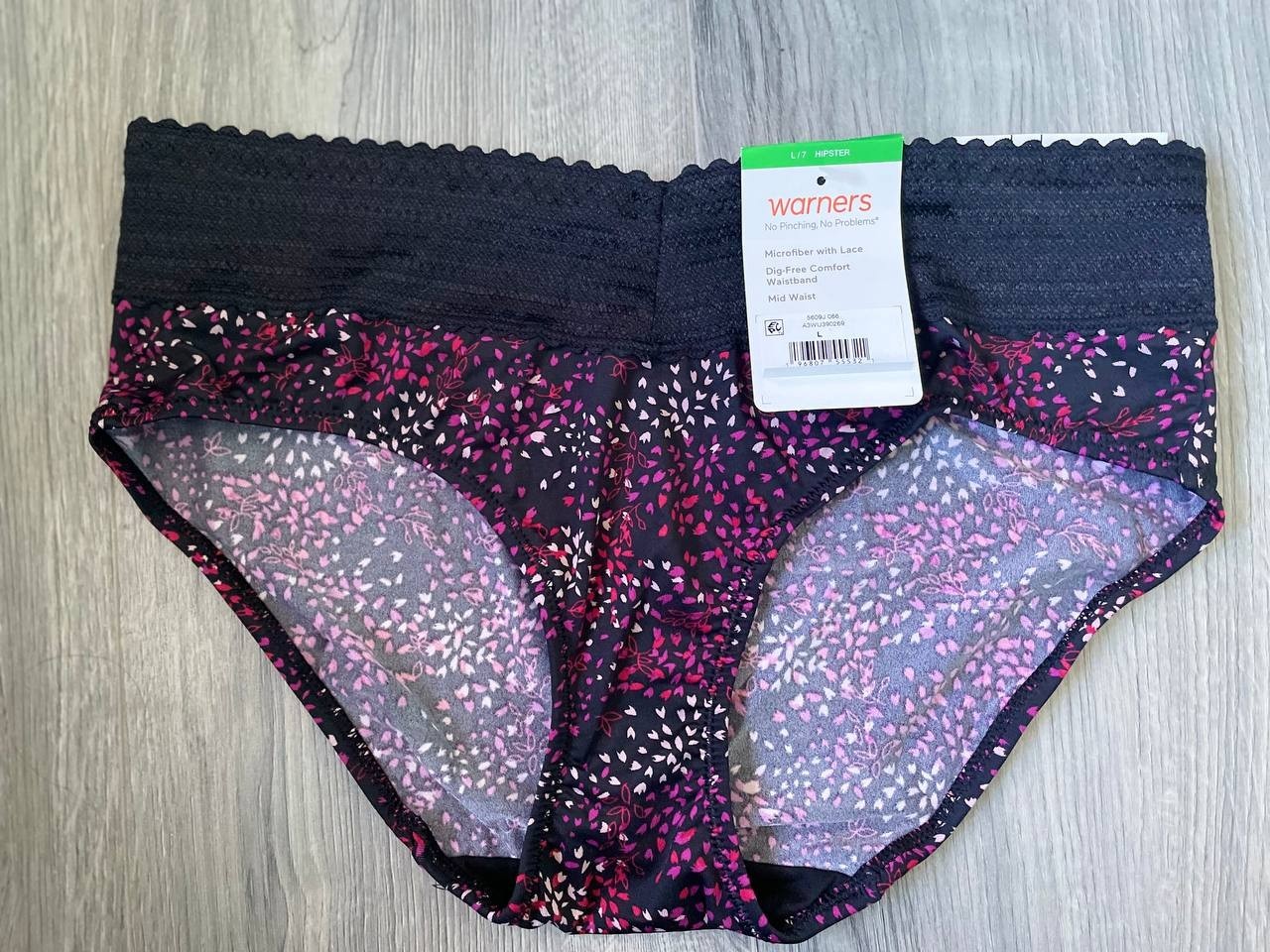 Warners All You Need No Pinching No Problems Panty L/7 New