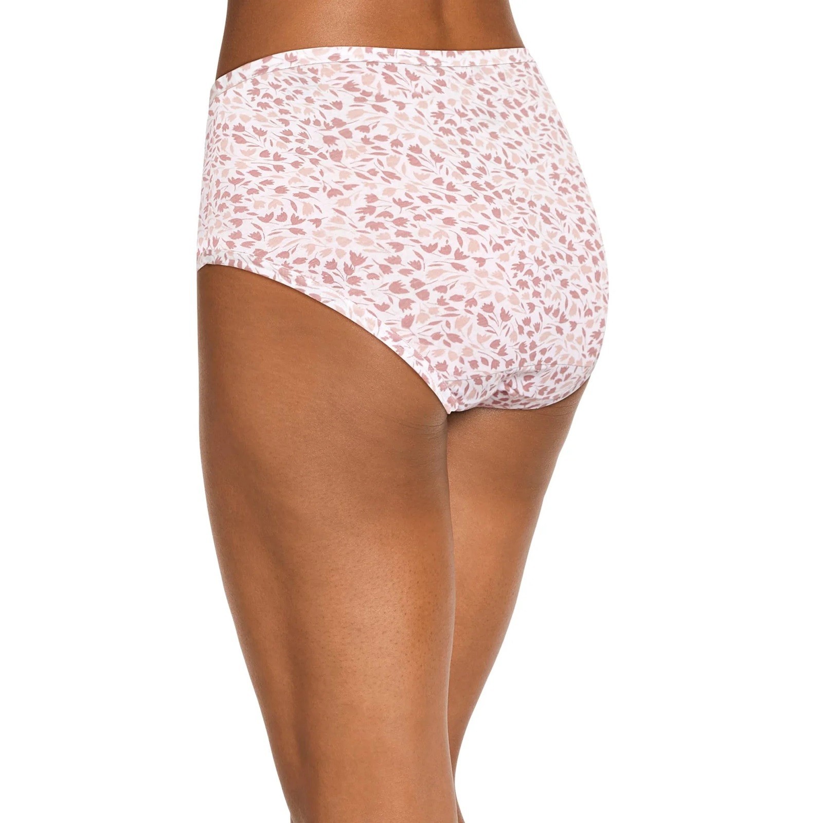 Jockey 3-Pack Elance Briefs Comfort 100% Cotton 1486 Prim Floral 10/3XL NIP