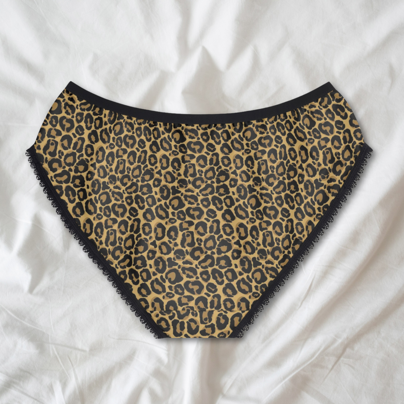 Leopard Print Women’s Briefs | Animal Print Lingerie Panties, Fun Underwear
