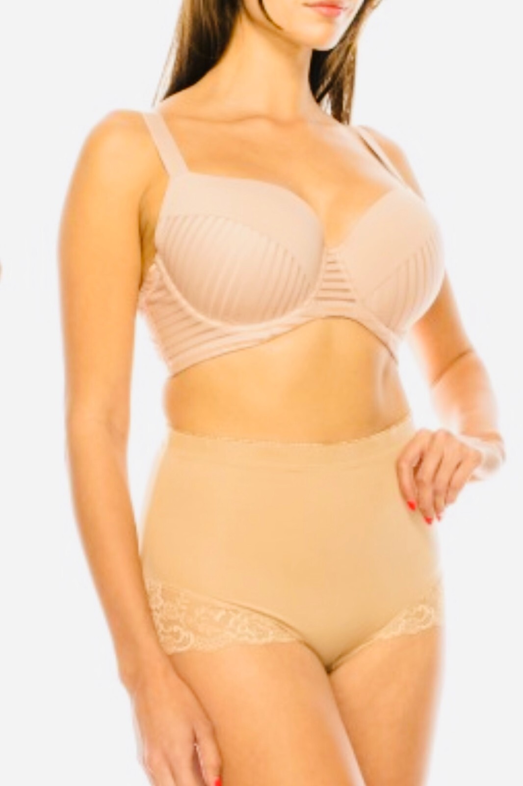 2/4/6 High Waist Briefs Tummy Control Girdles Lace Shaper Panties 69091 Lot Gift