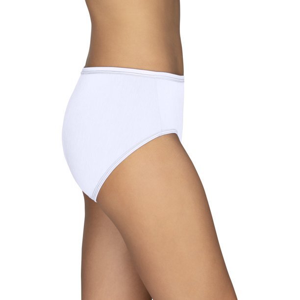 Vanity Fair Women’s Hipsters Underwear 100% Cotton True Comfort 5 Pack 5,6,7