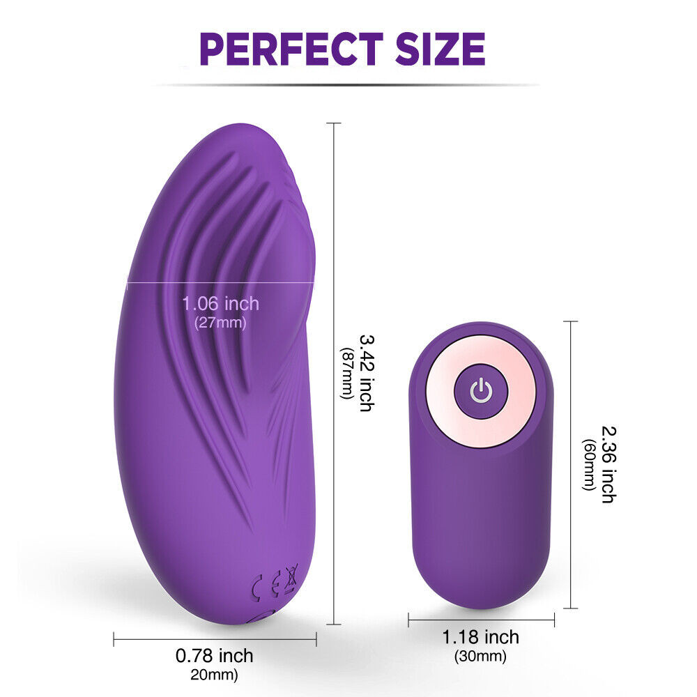 Wearable Wireless Remote Control Waterproof Vibrating Panties For Men Women Toys