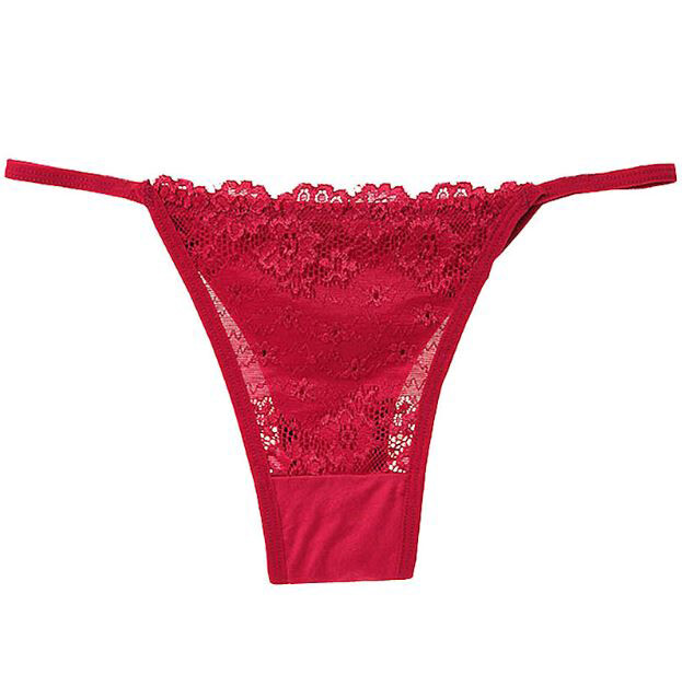 5 Pack Lot Sexy Womens Lace See Through Panties Thongs Underwear Sissy Lingerie