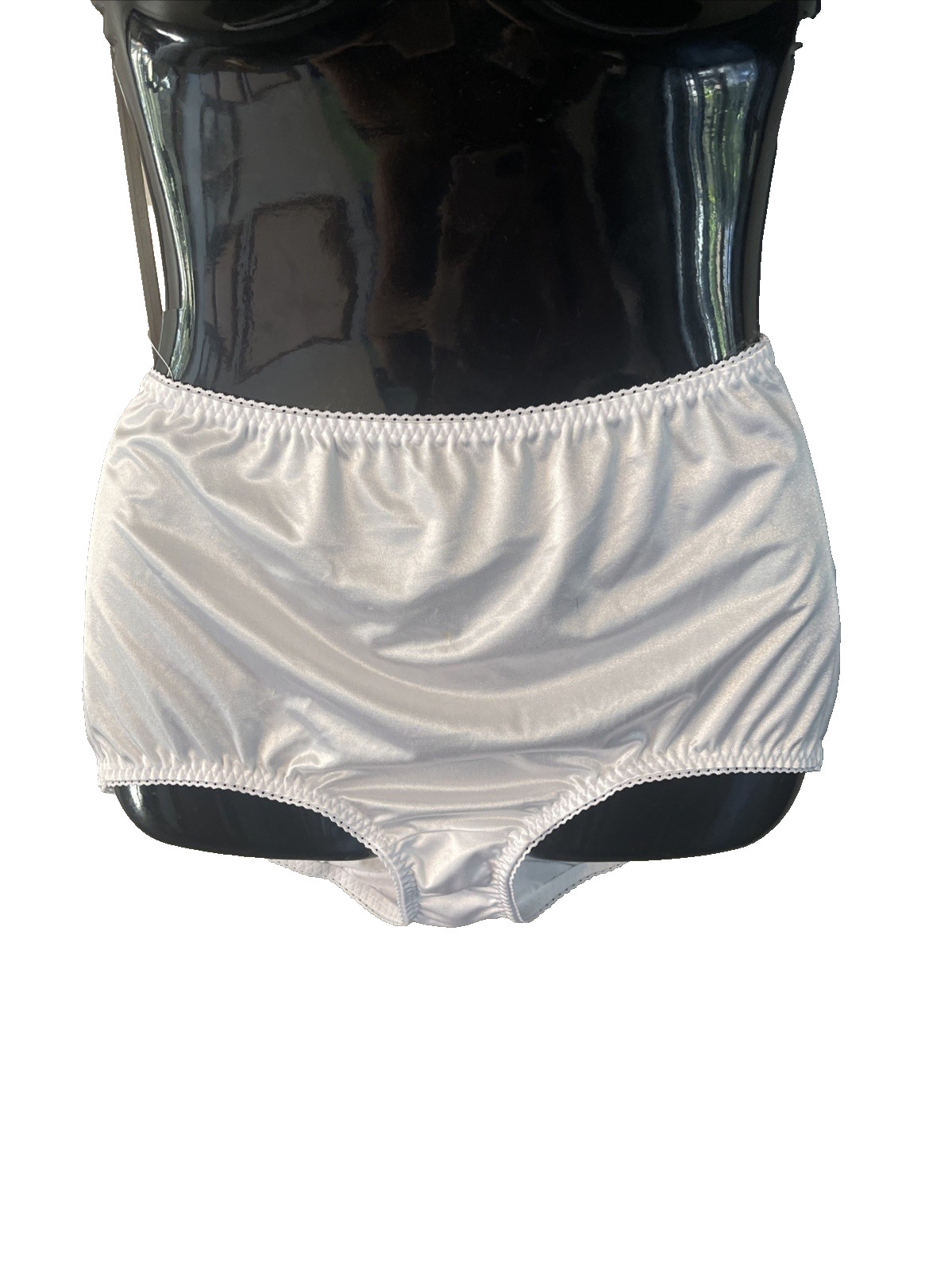Vanity Fair Satin Shaping Brief Panty White Xlarge Sissy Fetish Vintage Vibes