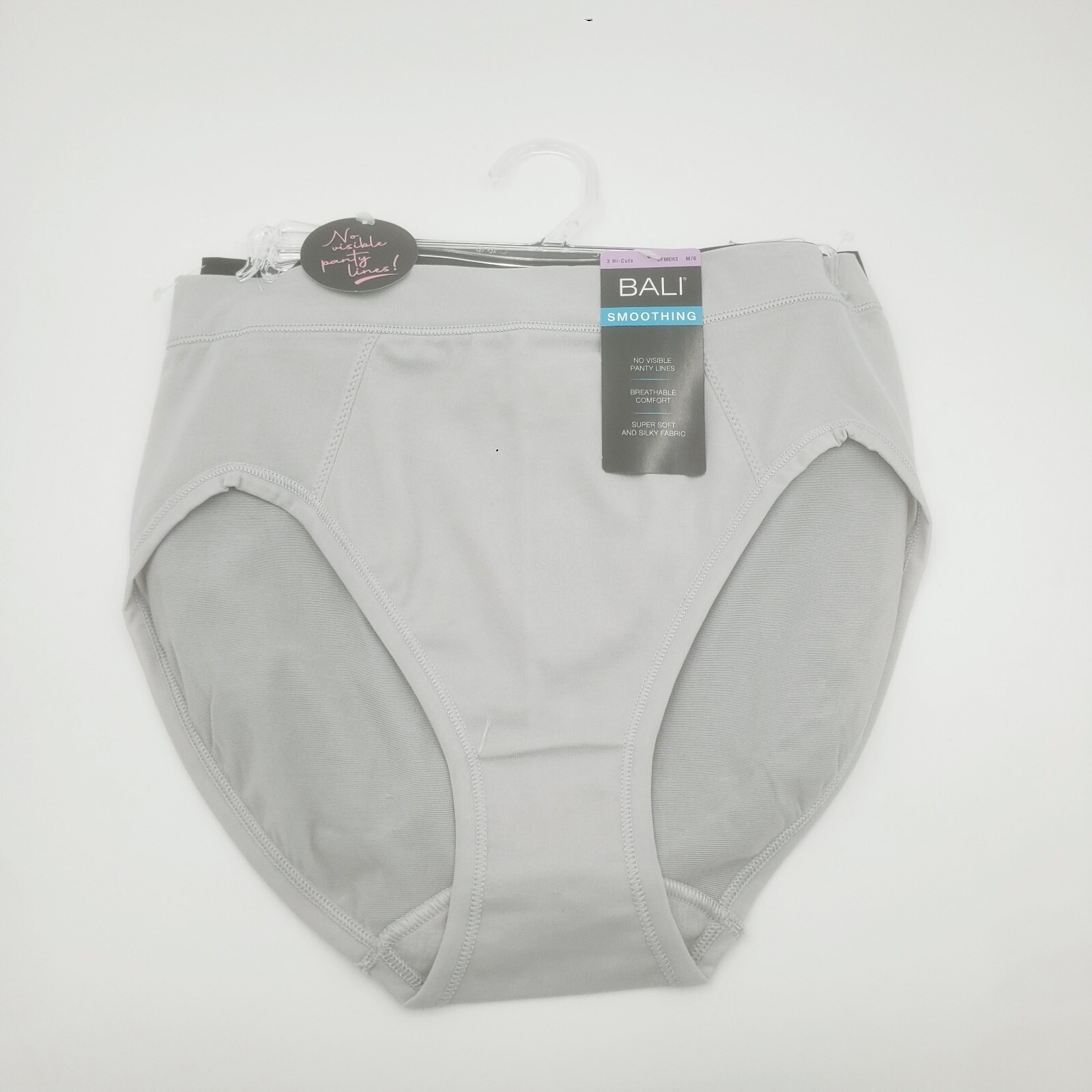 Bali Women’s Smoothing Brief Panty 3-Pair DFMEB3 M/6 Nylon New