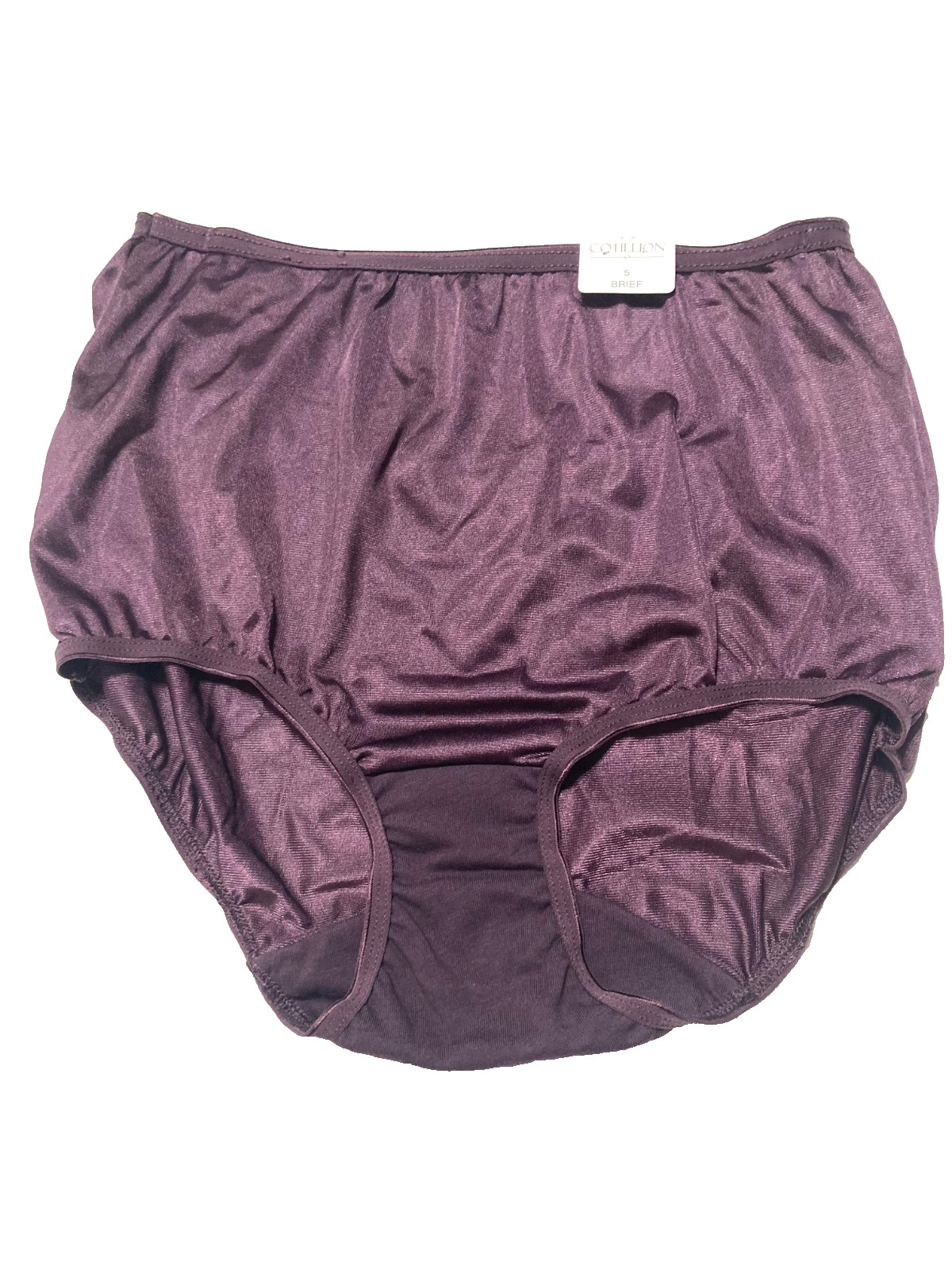 NWT-Cotillion women’s briefs size 5 deep purple