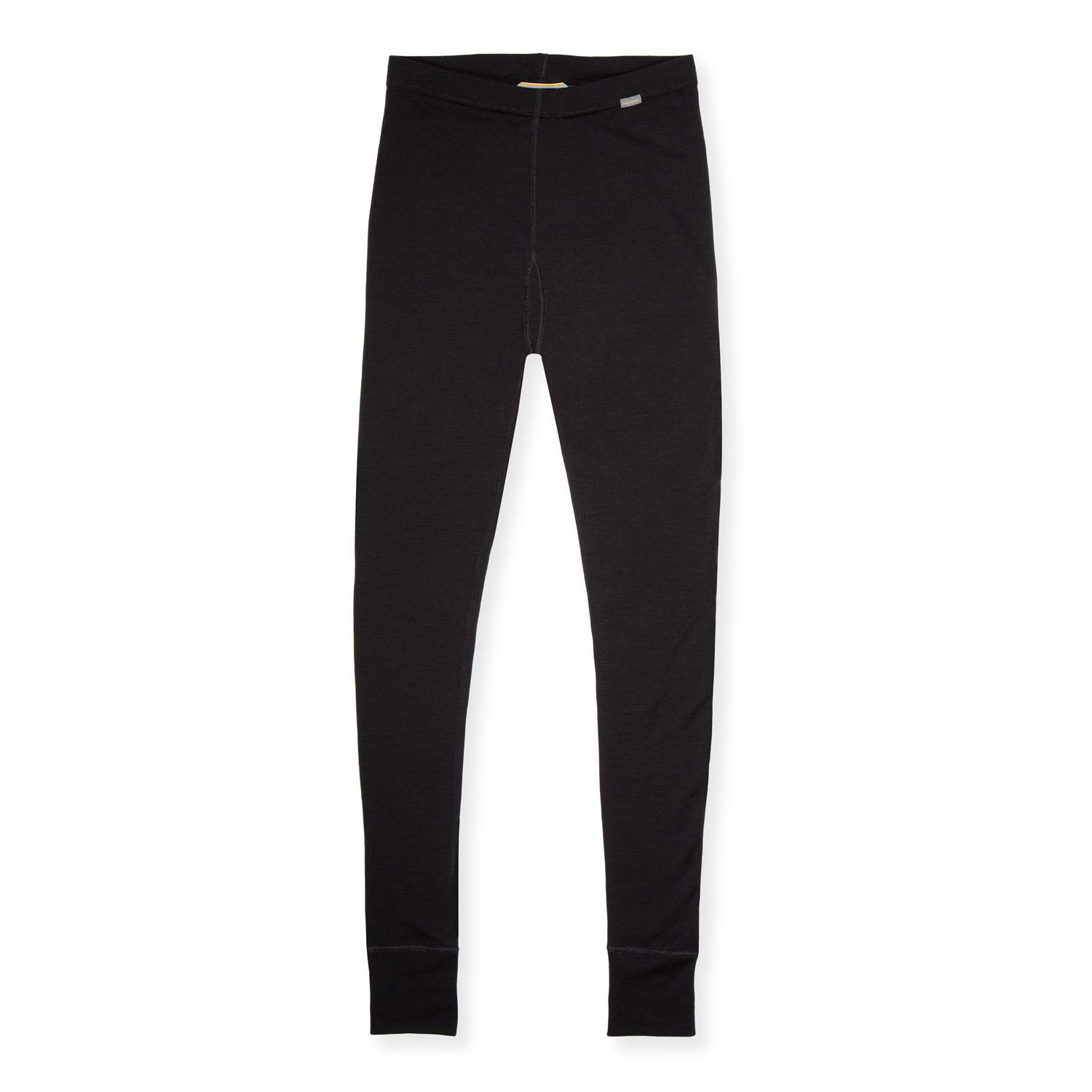 Womens 100% Merino Wool Base Layer Thermal Pants Black