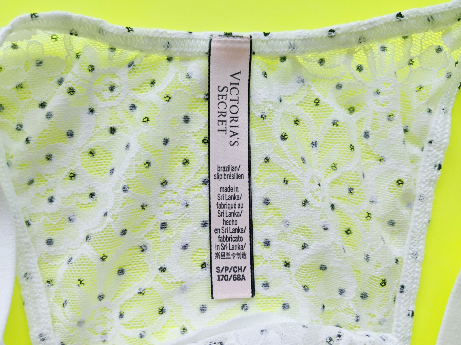 Victoria’s Secret VS Brazilian Rhinestone Assorted Panties Size S – Lot of 4