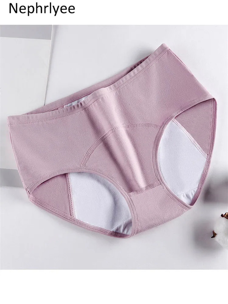 Female Physiological Pants Leak Proof Menstrual Women Underwear Period Panties