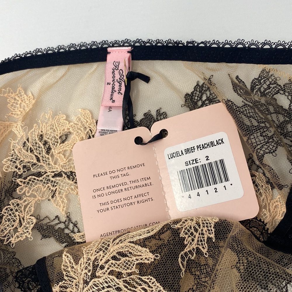 Agent Provocateur bundle: Luciela / Piper Ouvert / Piper Briefs AP2 Small NWT