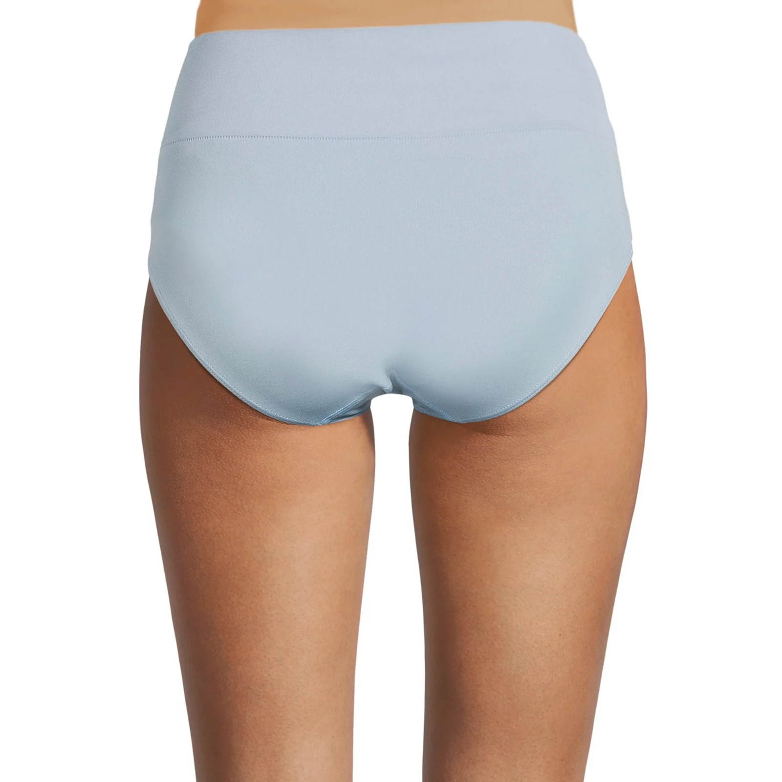 Destination Maternity Women’s M 8-10 Foldover Panty, 3-Pack /Black, Choc, Blue