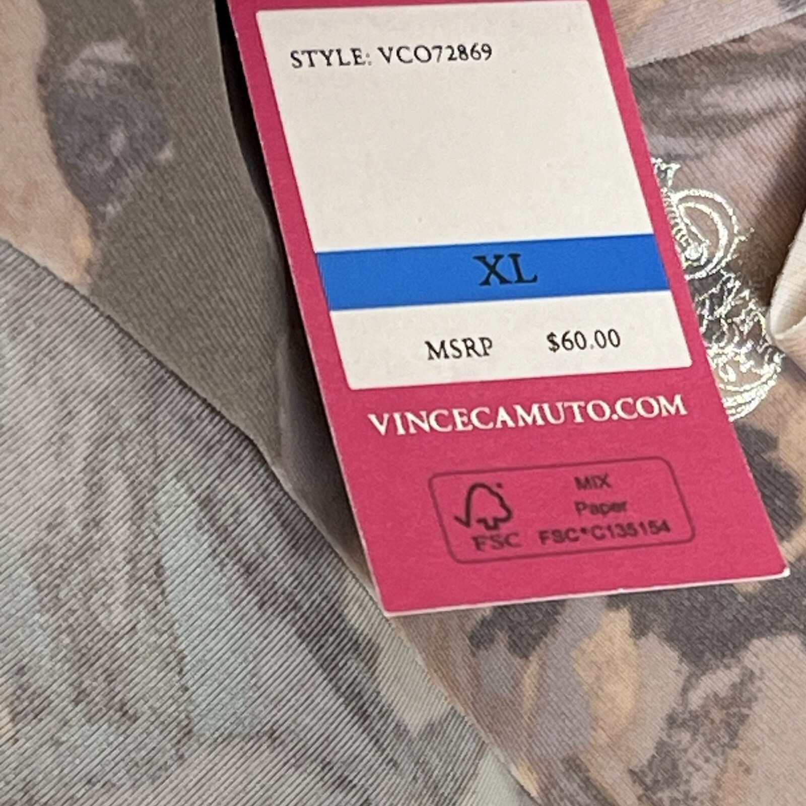 Vince Camuto Women’s No-Show Bikini 5- Pack Size XL Panties NWT