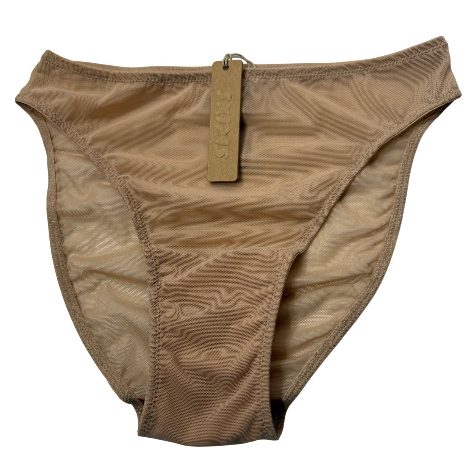 SKIMS Mesh High Cut Brief Lot of 2 Clay Jasper XXS