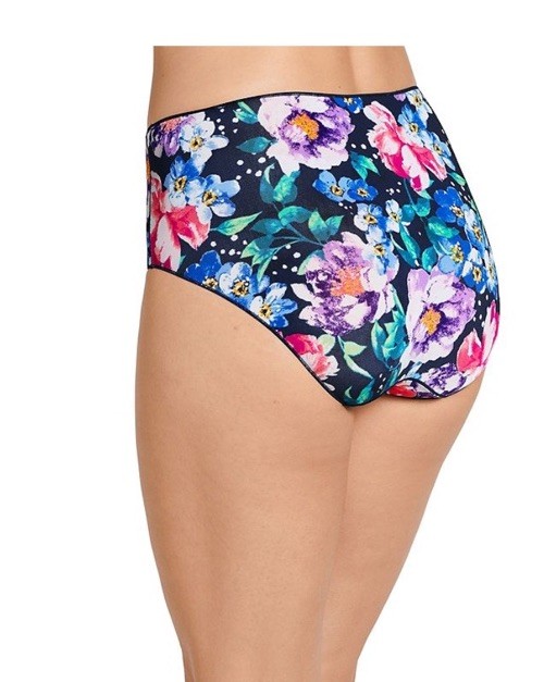 NEW Jockey No Panty Line Promise Floral Hi-Cut Panties- 8