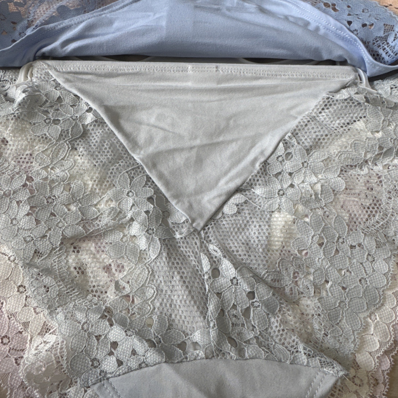 Jessica Simpson Women’s Soft Bikini Underwear Panties 5 Pair Size Large Lace