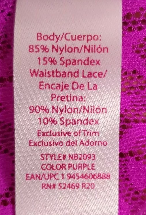 Lace BOYSHORT M & L Sexy Panties Underwear PURPLE FUCHSIA No Boundaries