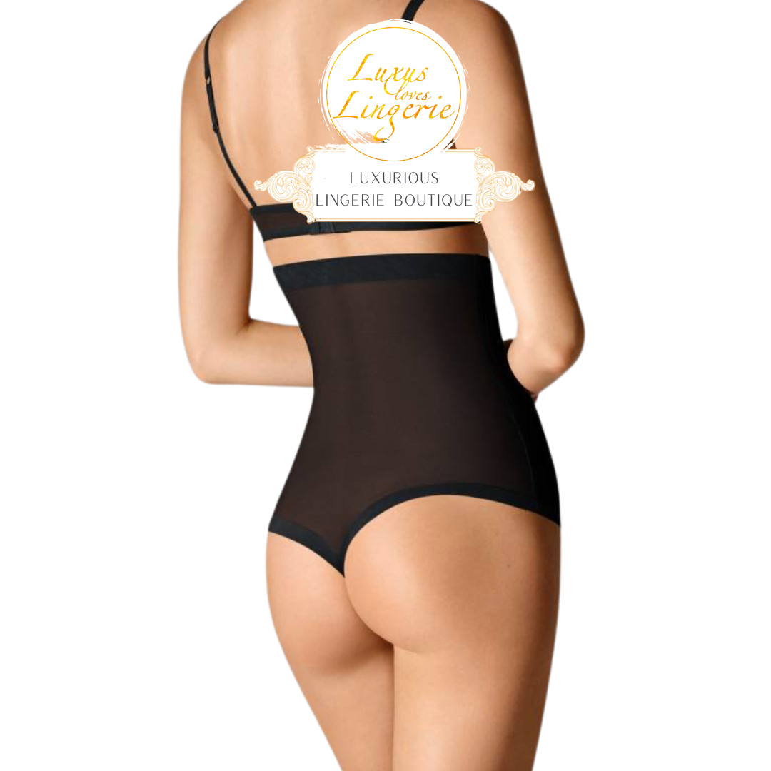 Tulle Control String High Waist by Wolford 44 Nude Shapewear