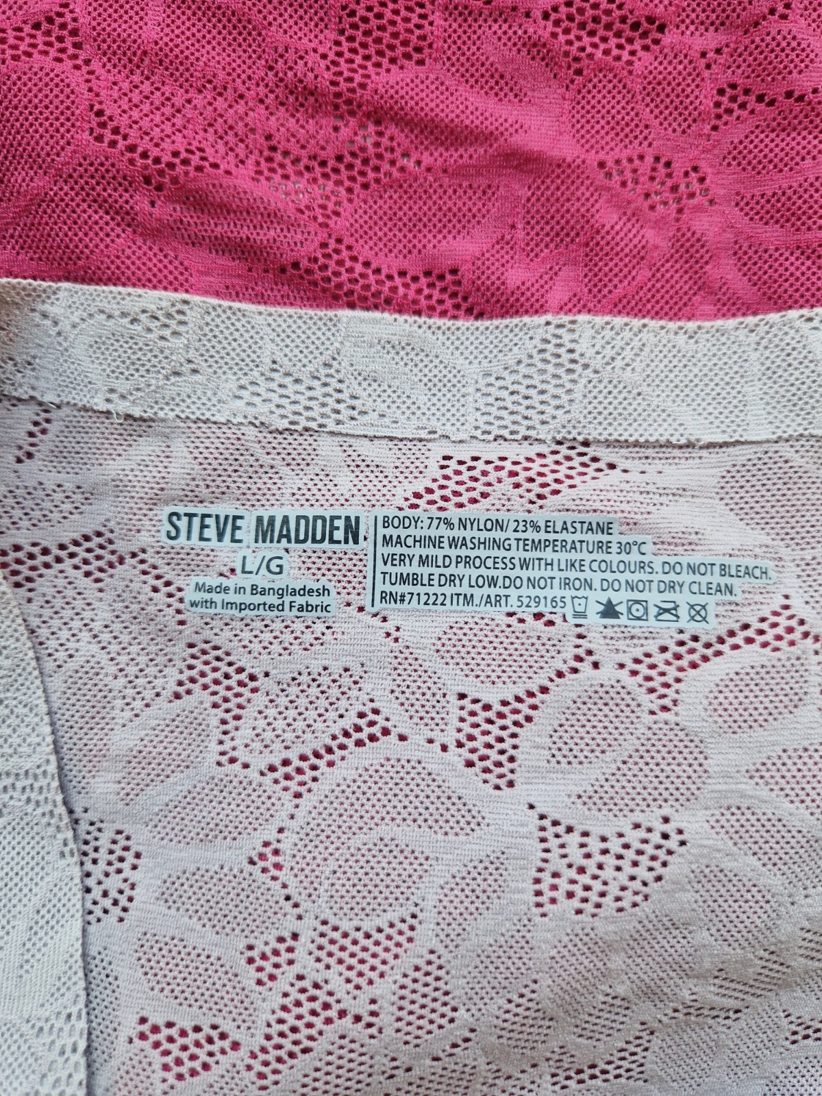Steve Madden 4 Pack Mixed Hipster Super Soft Panties Size L New without box