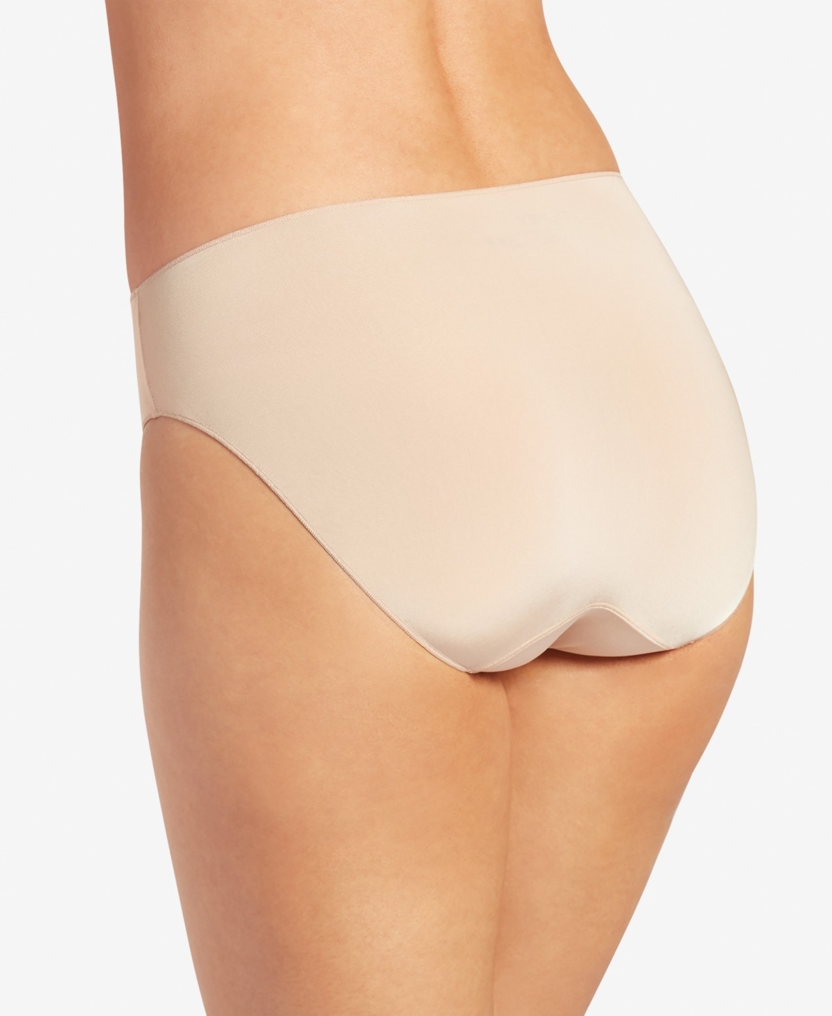 Jockey L77417 Womens Light No Panty Line 1-Pack Bikini Panty Size 5