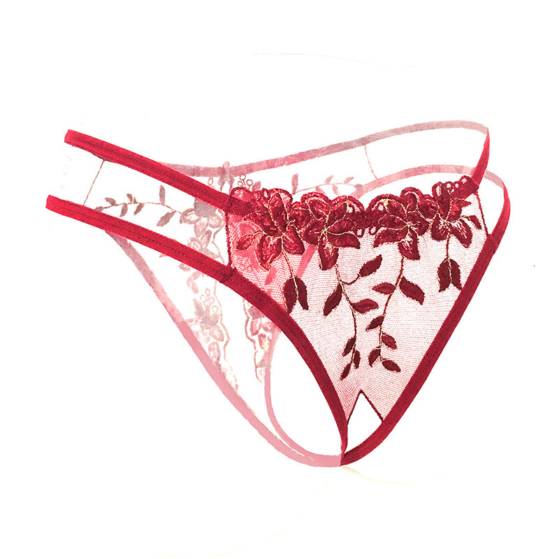 Women’s panties G-band open crotch panties lace panties