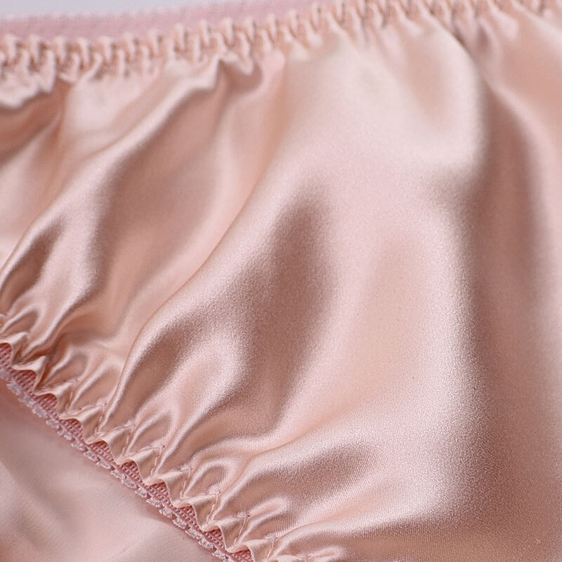 High Waisted Silk Panties Underwear Mulberry Women’s Breathable Knicker Briefs