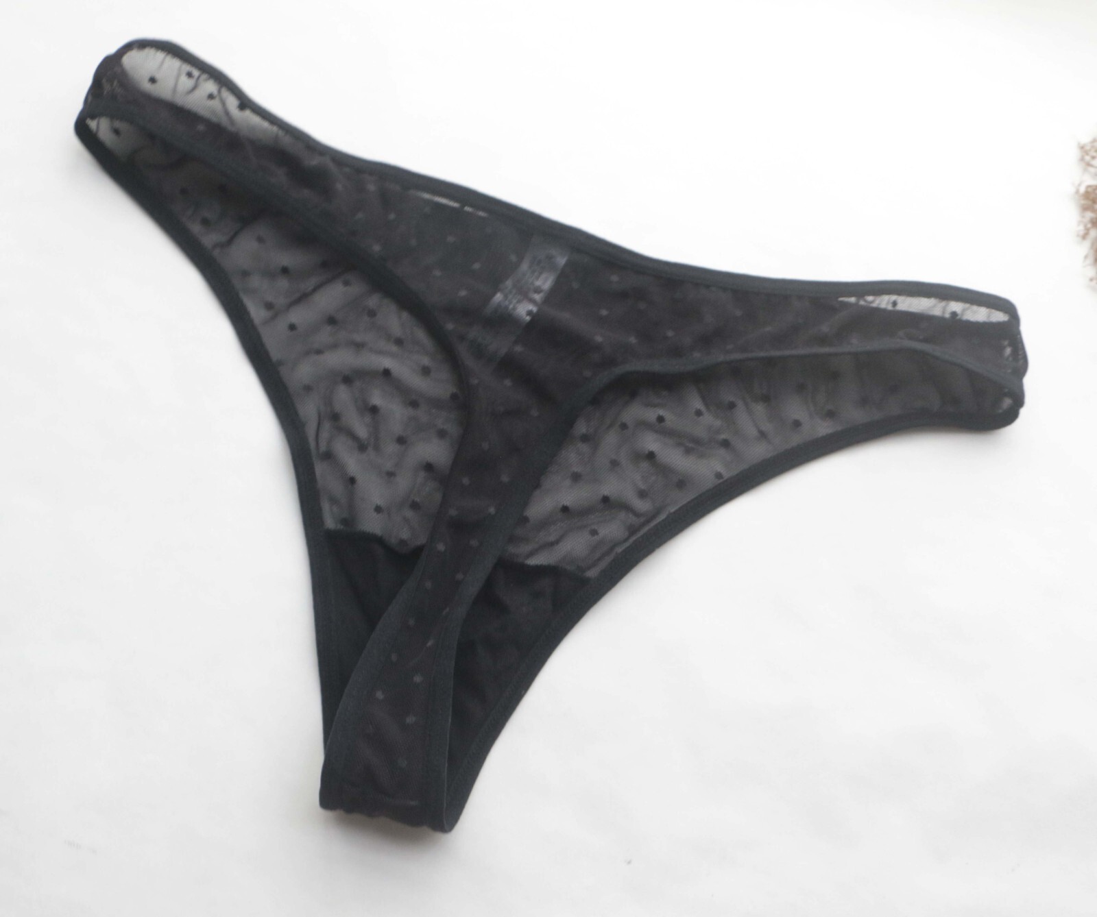 Women Thong Dot mesh Underwear Hipster G-string Knickers 2XS-XS-S-M-L-XL-2XL-3XL