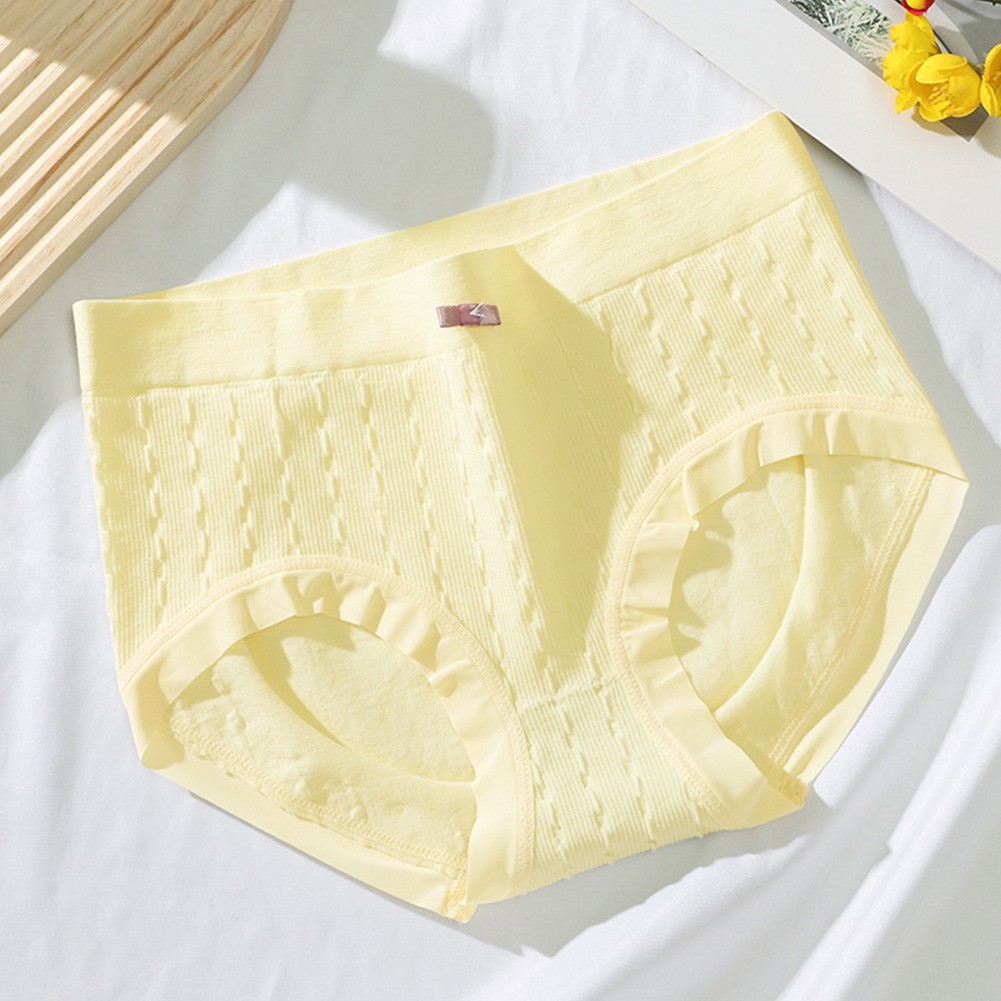 Womens Everyday MidRise Briefs Featuring a Comfortable Cotton Crotch Design