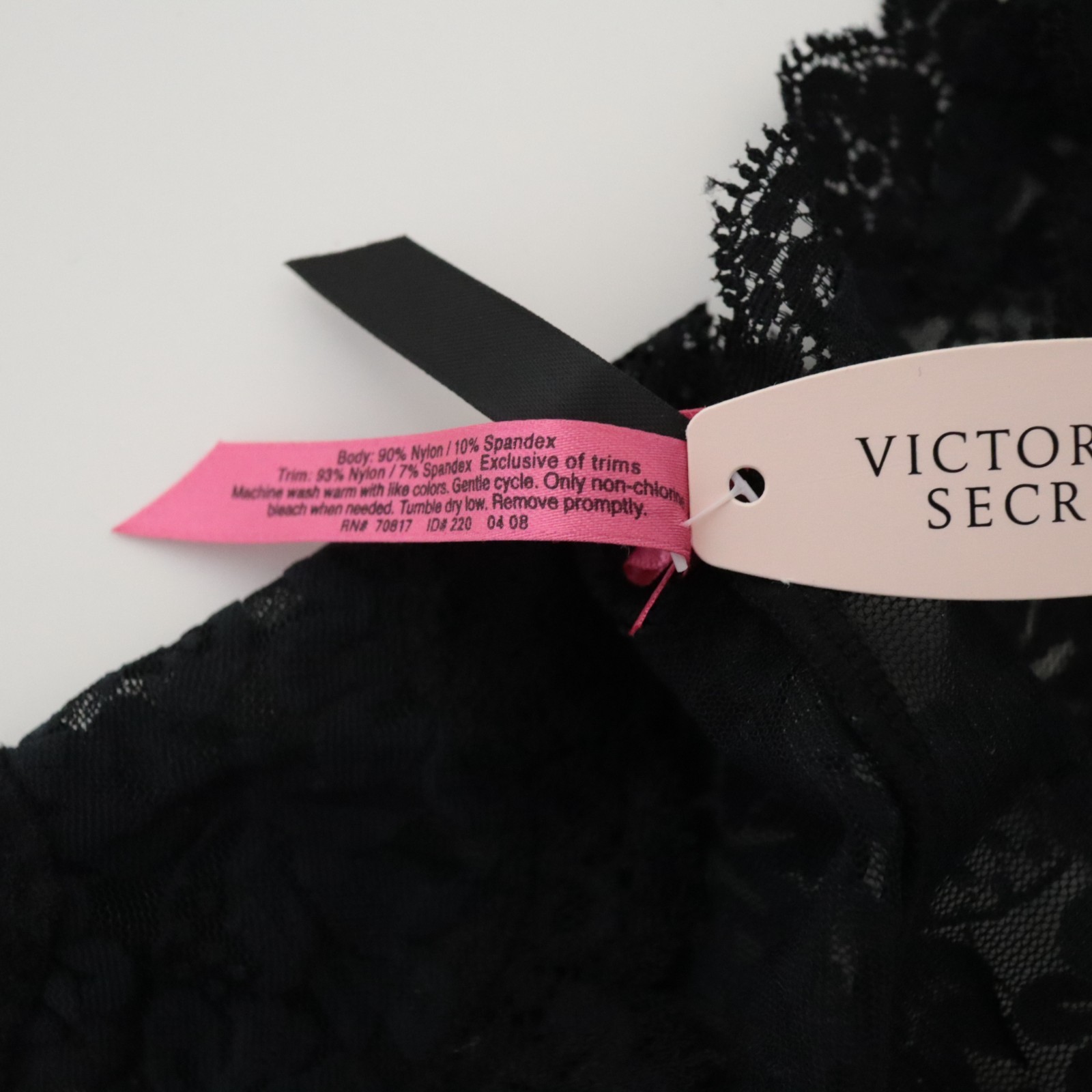 NEW Victoria’s Secret VTG Sexy Little Things Lace Cheeky Panties LARGE