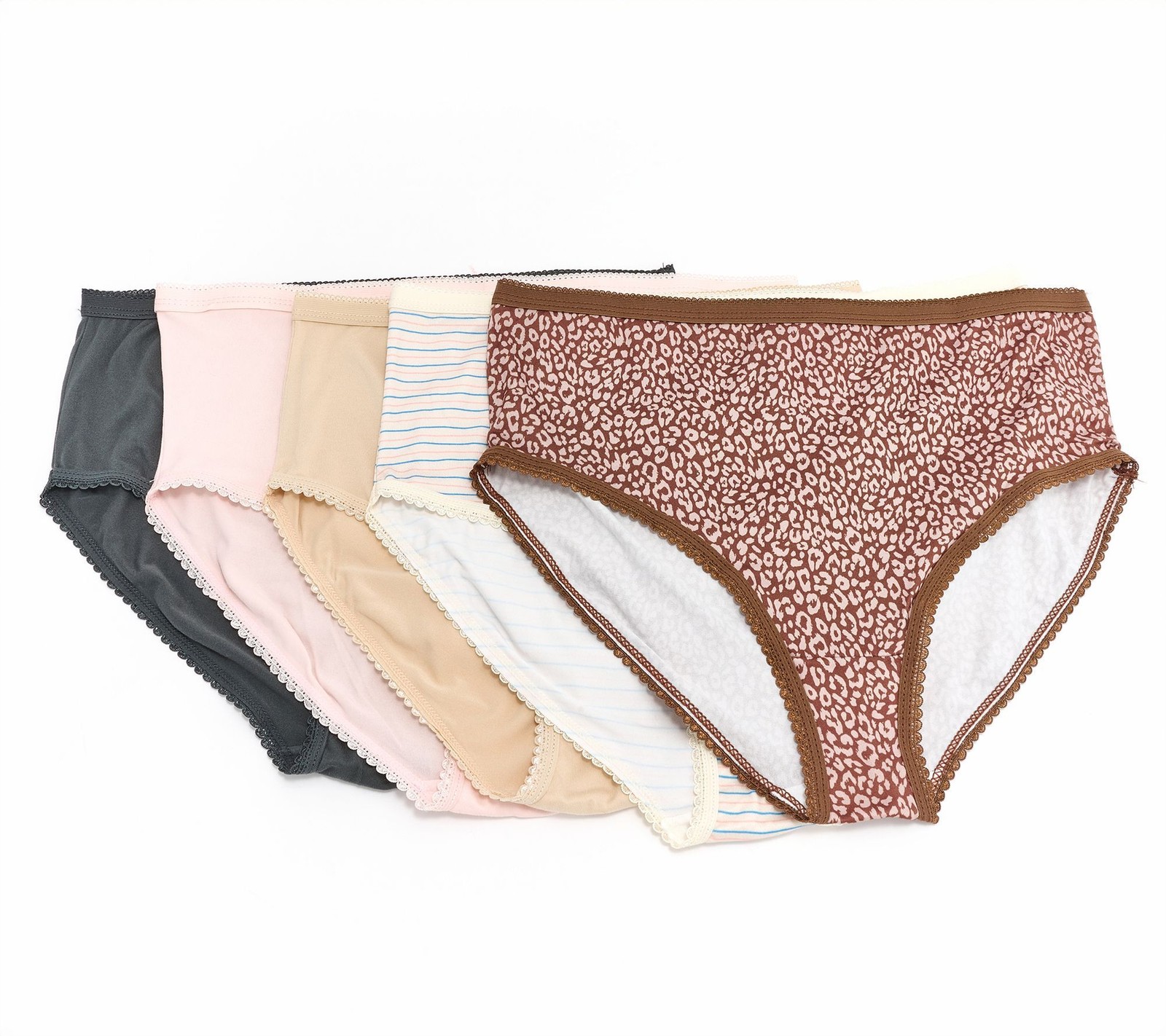 Muk Luks Women’s Panties Sz M Cloud Knit Comfort Panty DARK BEIGE A706567