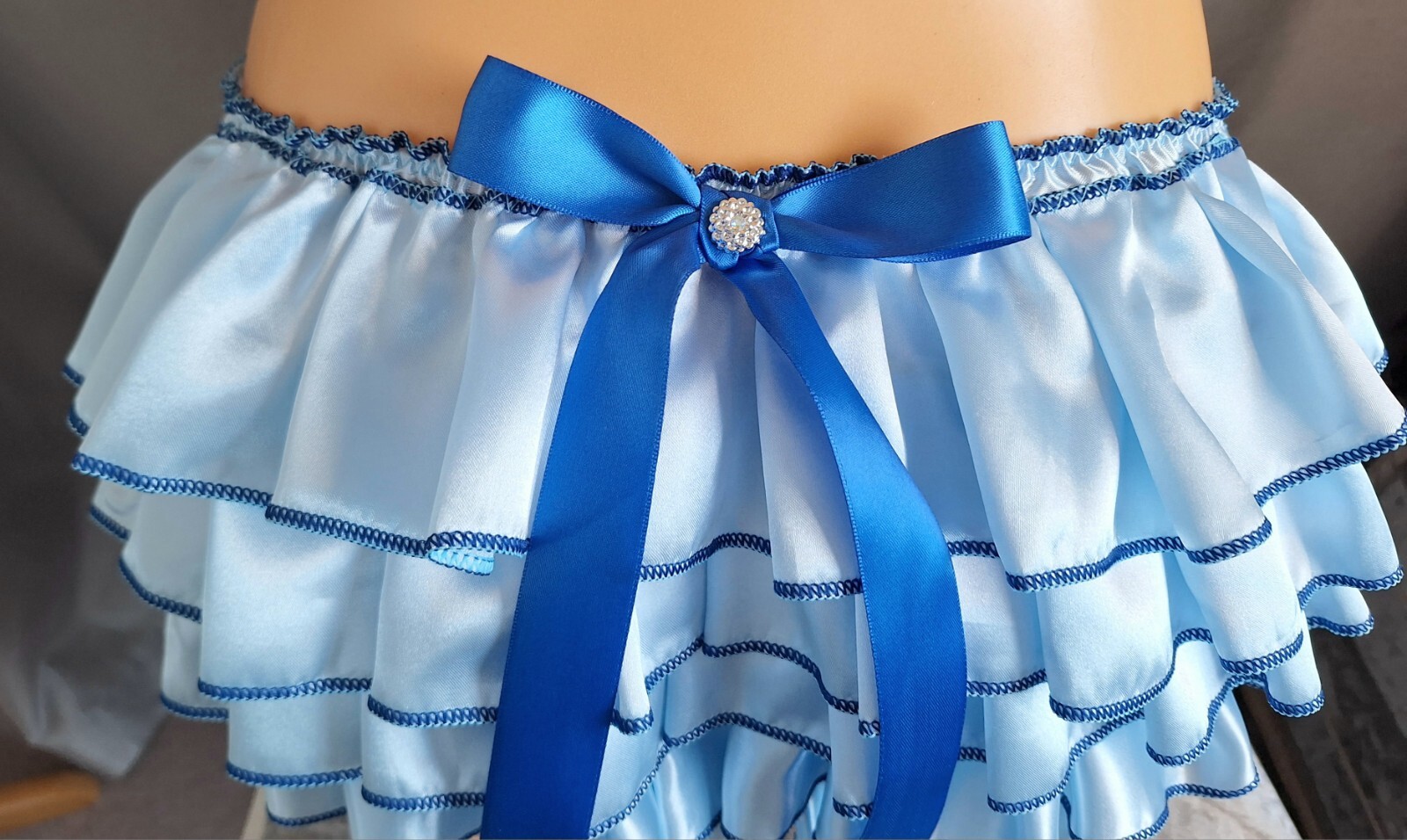 🌸MADE TO ORDER “SATIN Ruffle Bum SISSY Knickers any colour, any size🌸