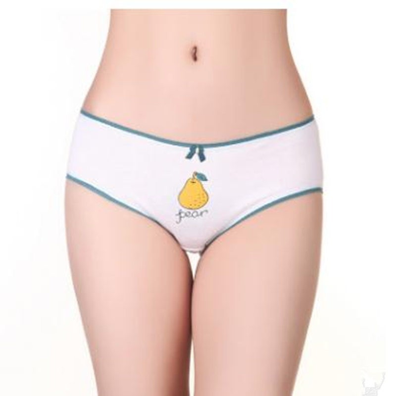 7Pcs/Lot Cotton Panties Women Underwear Plus Size Briefs High Waist Underpants