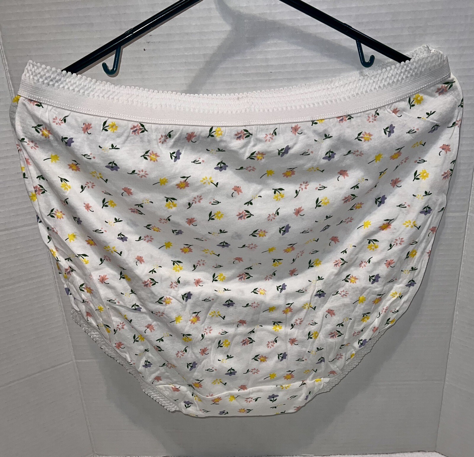 Women Full Coverage Panties Cotton Intimate Fashion By Teri Floral 6pair Size 13
