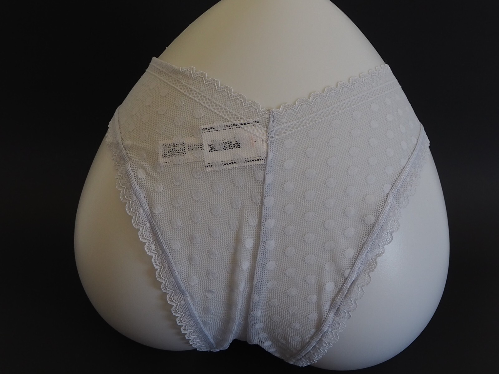 Victoria’s Secret Brazilian Lace V Front Panties Powder Blue Panty Sz Small NWT