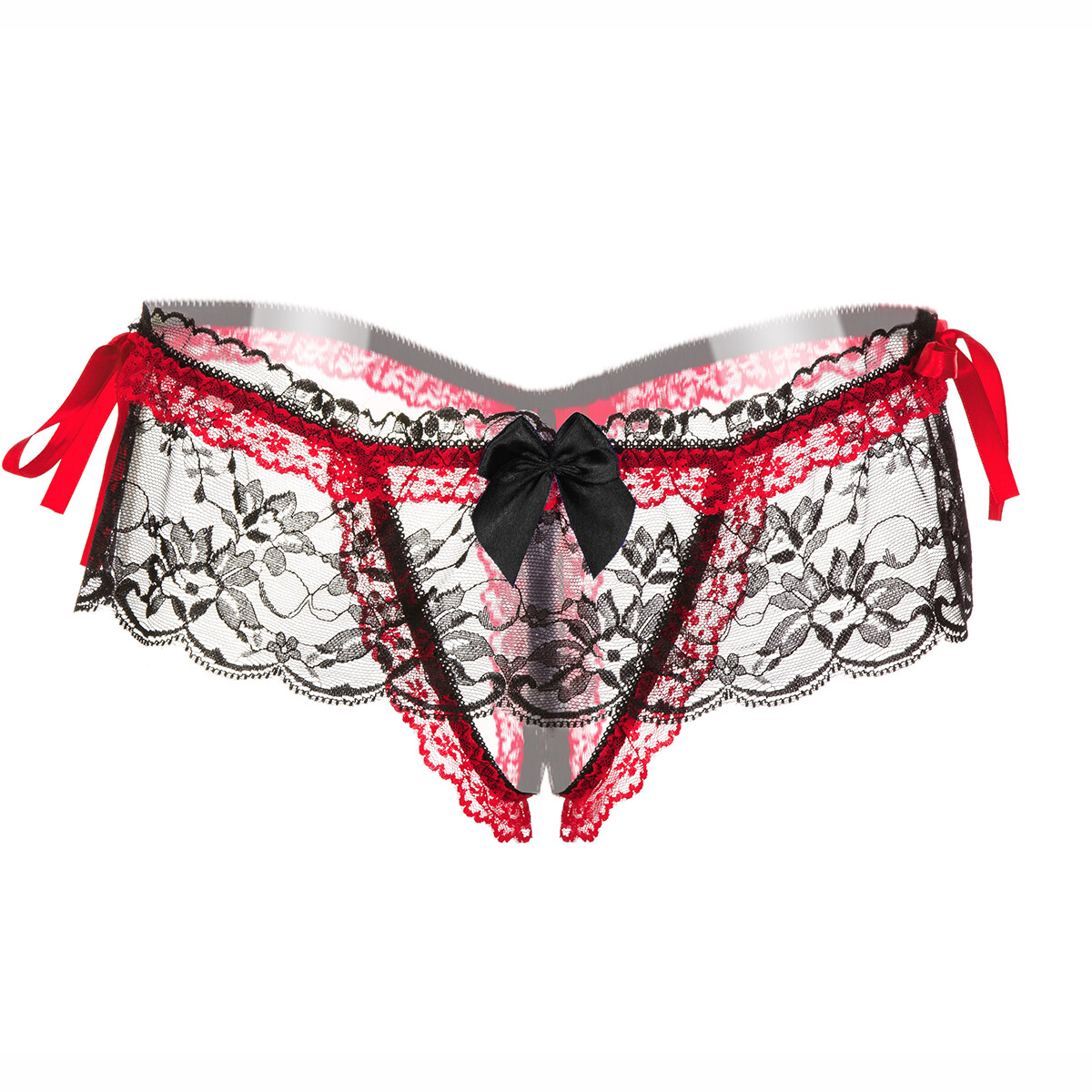 Sexy G-string for Women See-Thru Lace Underwear Low Waist Panties Lady Underpant