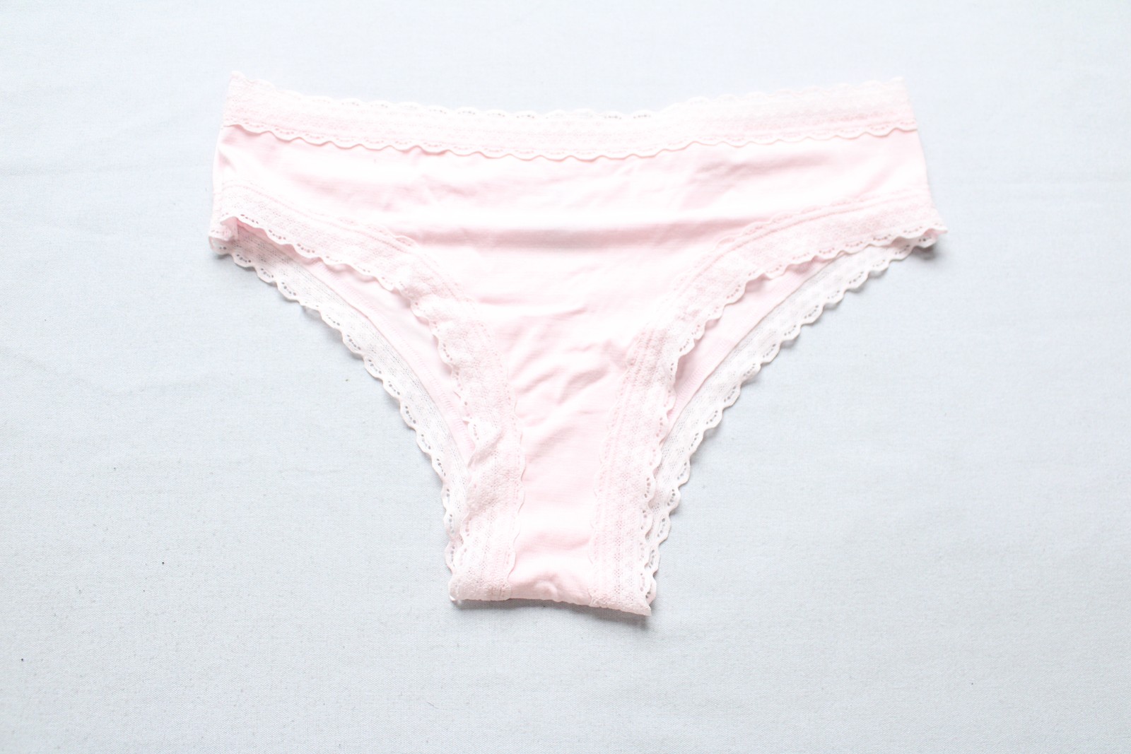 Meundies Women’s Feelfree Lace Tanga Underwear BM7 Peony Large NWT