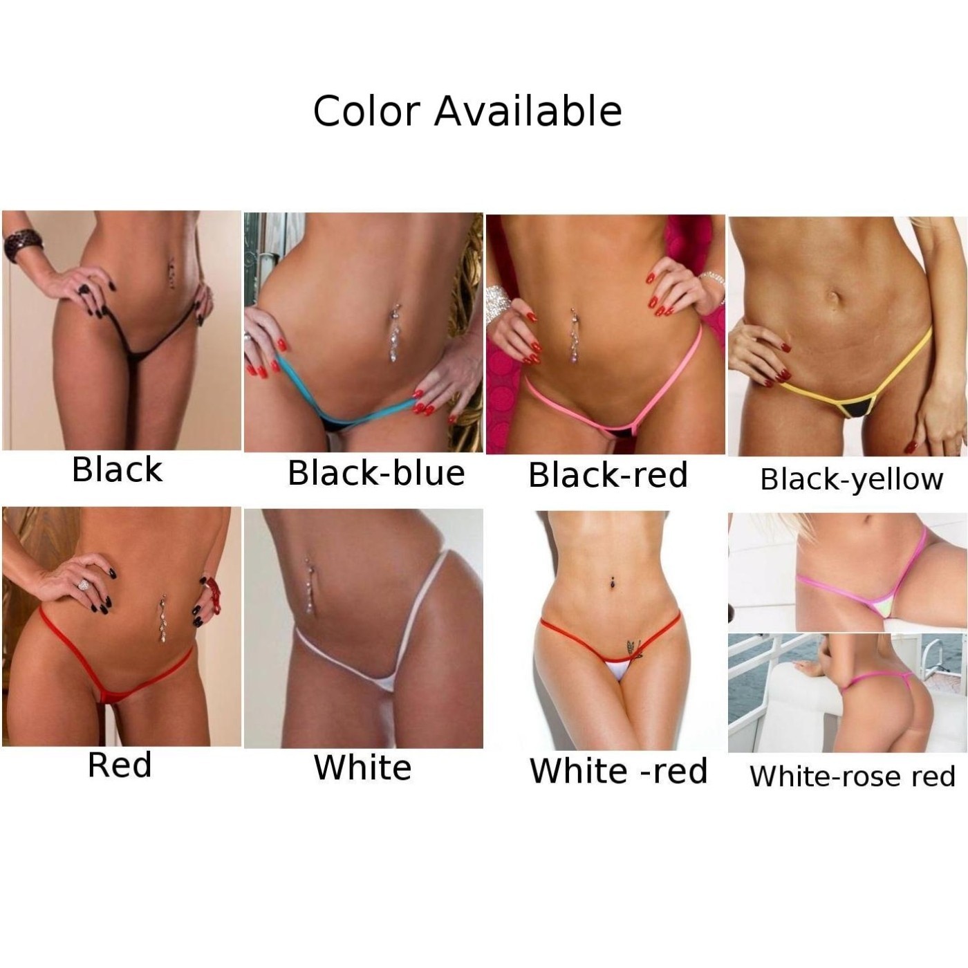 1 Pc Sexy Women Low Rise Thong G-String Panties Briefs Underwear Thong for