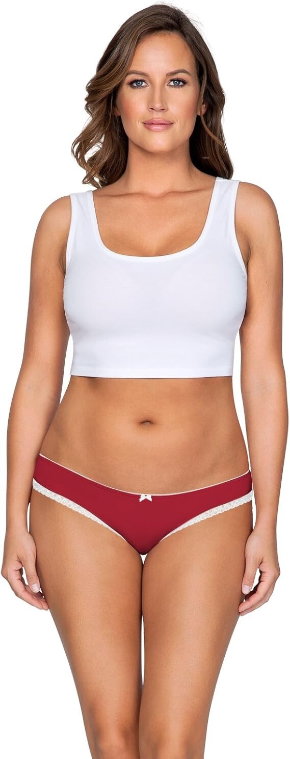 PARFAIT X1336 Women’s Bikinis Panties Underwear Size XL Tango Red, Panty PP301