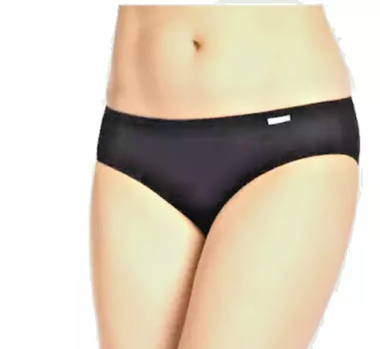 Jockey Panties for Women’s Comfort Underwear Bikini Black Solid Bollywood pttren