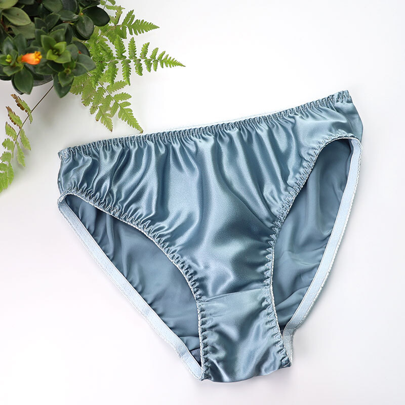 High Waisted Silk Panties Underwear Mulberry Women’s Breathable Knicker Briefs