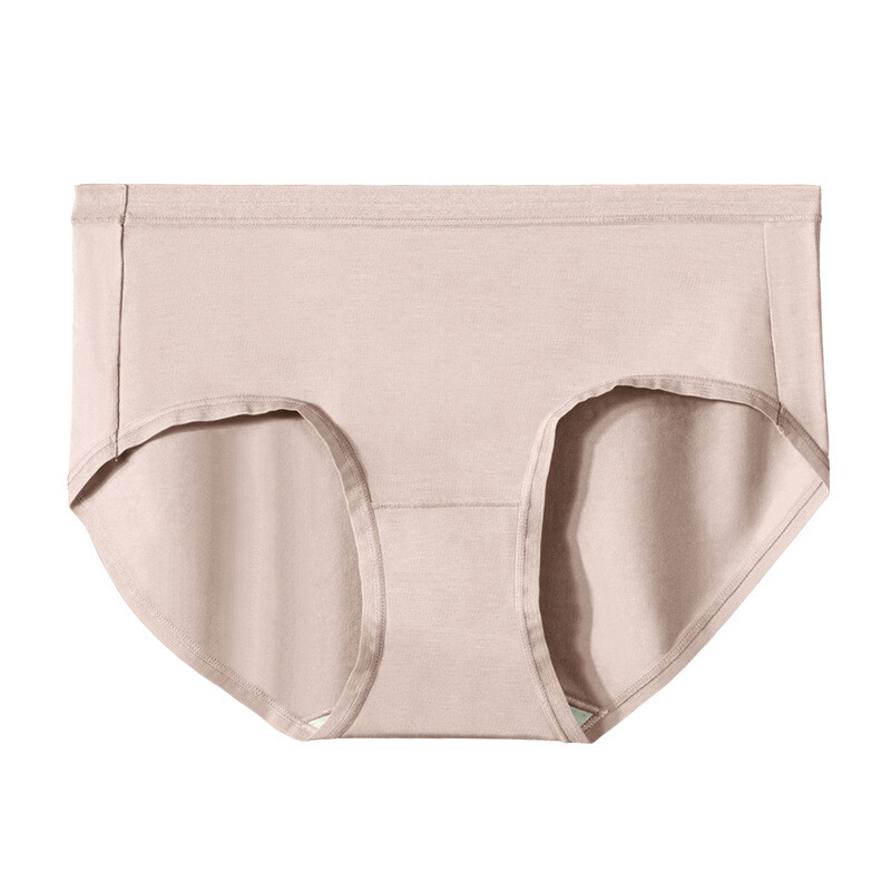 Women’s Modal Underwear Antibacterial Breathable Seamless Girls Triangle Panties