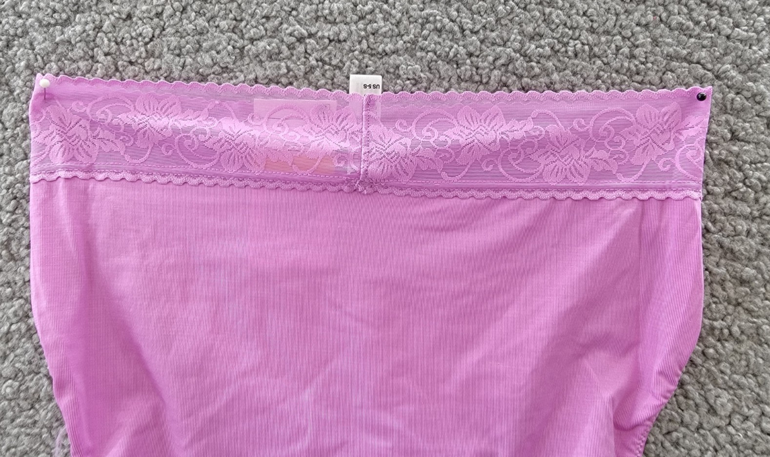 Wacoal Comfort Touch High Cut Panty Women’s 5-S First Bloom Elastic Waist PullOn