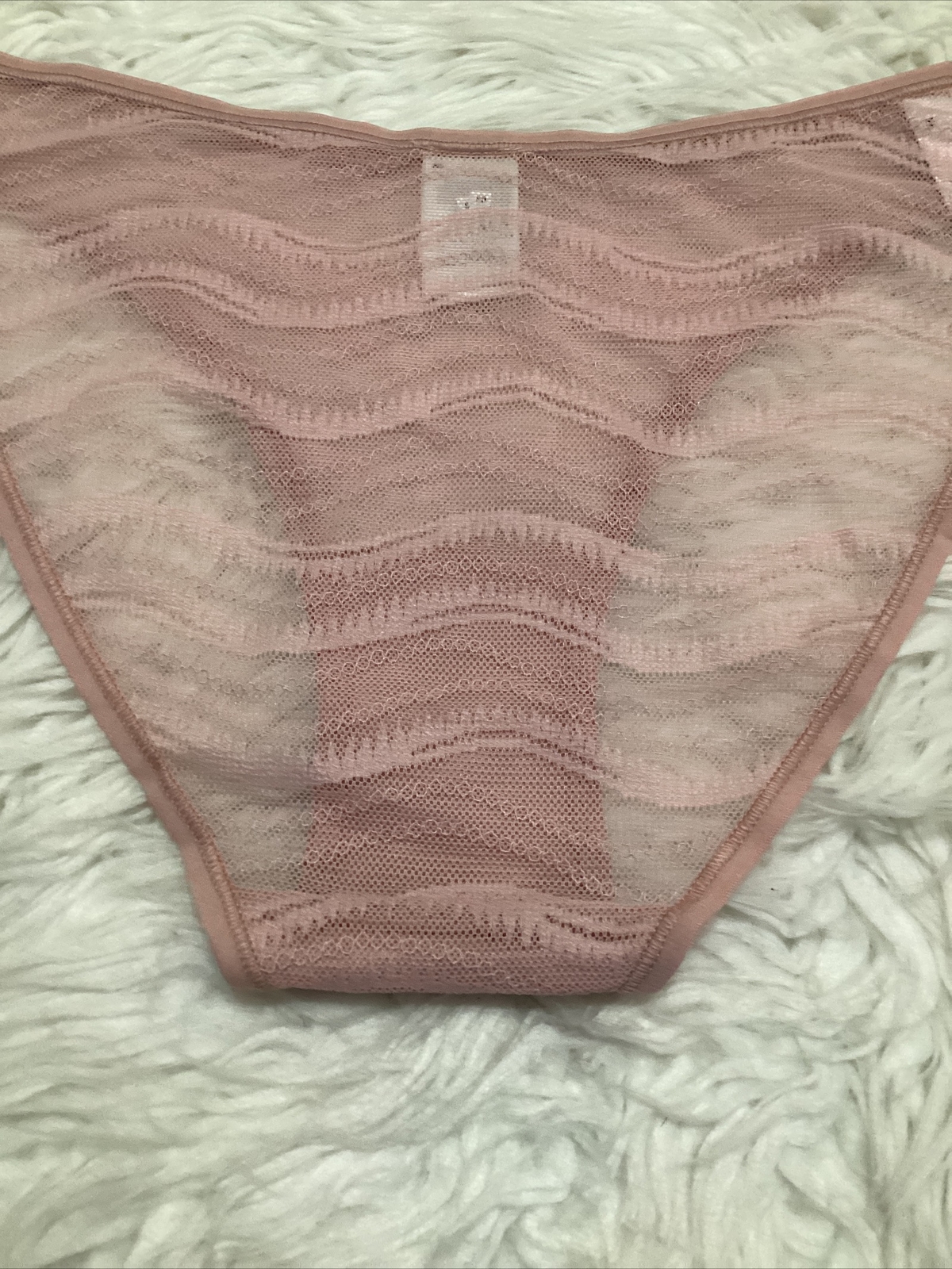 Calvin Klein Sz S. Women’s Underwear Allover Lace Bikini QD3972-631 Pink $15