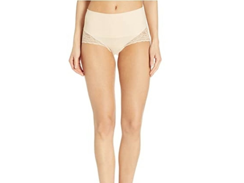 MAGIC Bodyfashion Women’s 242812 Tummy Shaper Lace Latte Underwear Size 2XL