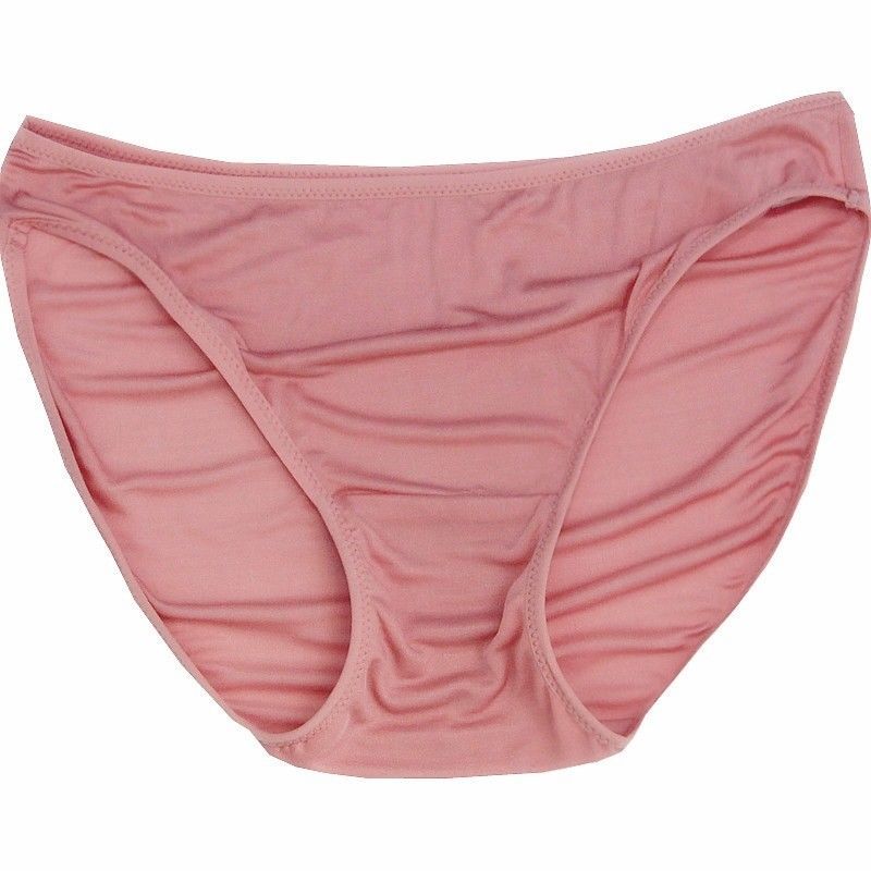 Ladies 100% Silk Knitted Briefs Panties Underwear Lingerie Knickers Breathable