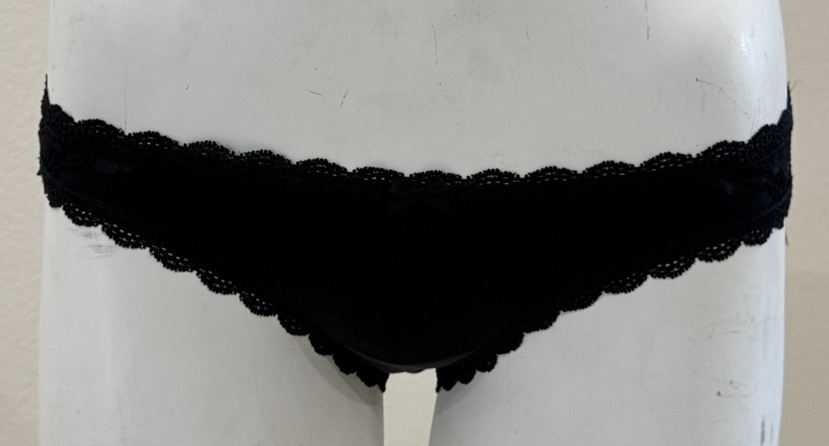 Victoria’s Secret Cheekini / Culotte Bikini Black Panty S