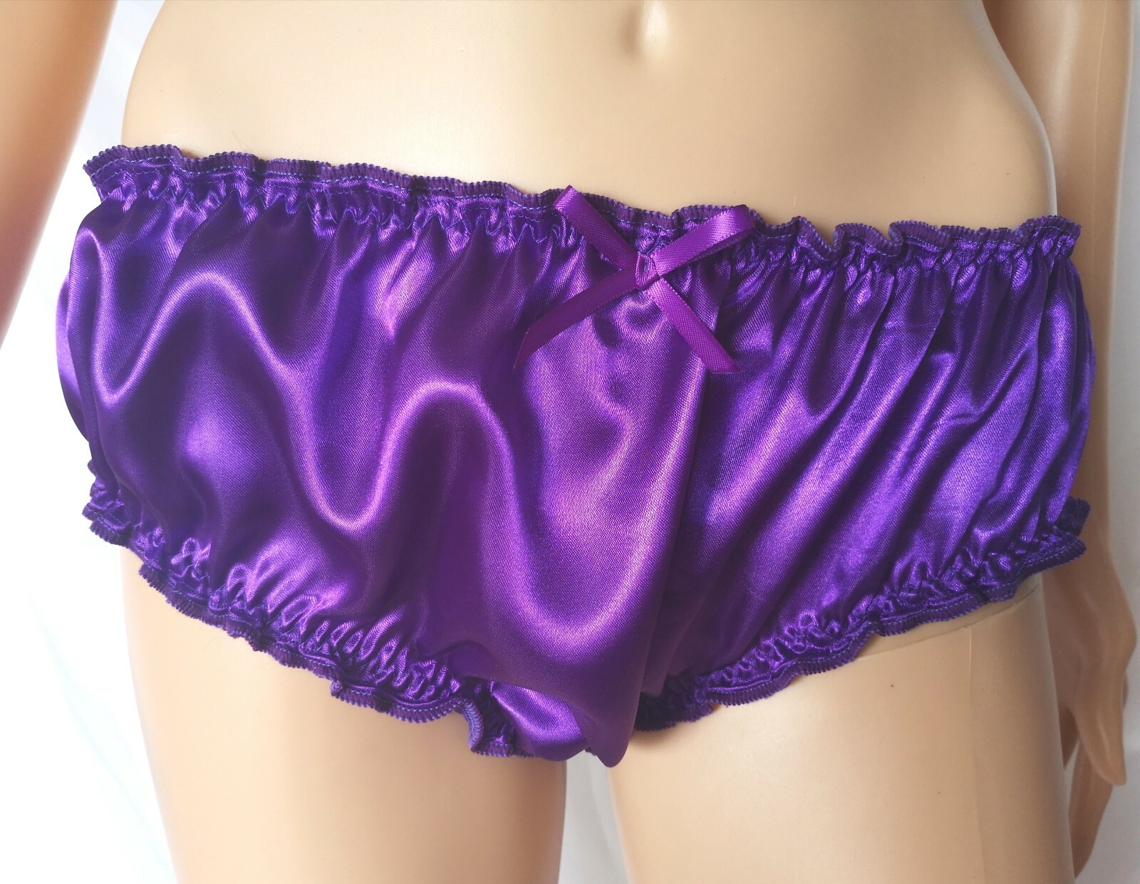 🌸 MADE TO ORDER* Plain “SATIN SISSY” Knickers.. any size.. any colour …🌸
