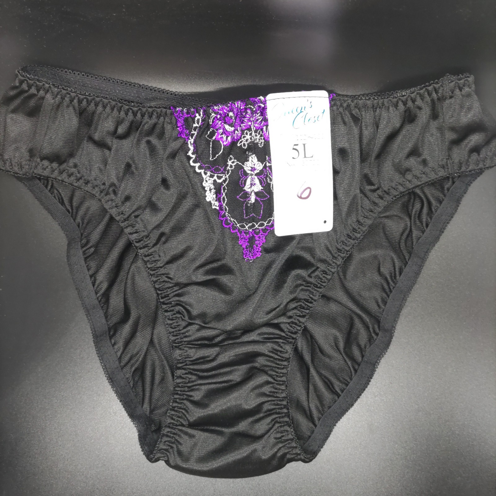 US SIZE 2XL SHINY NYLON TRICOT PANTIES from Japan