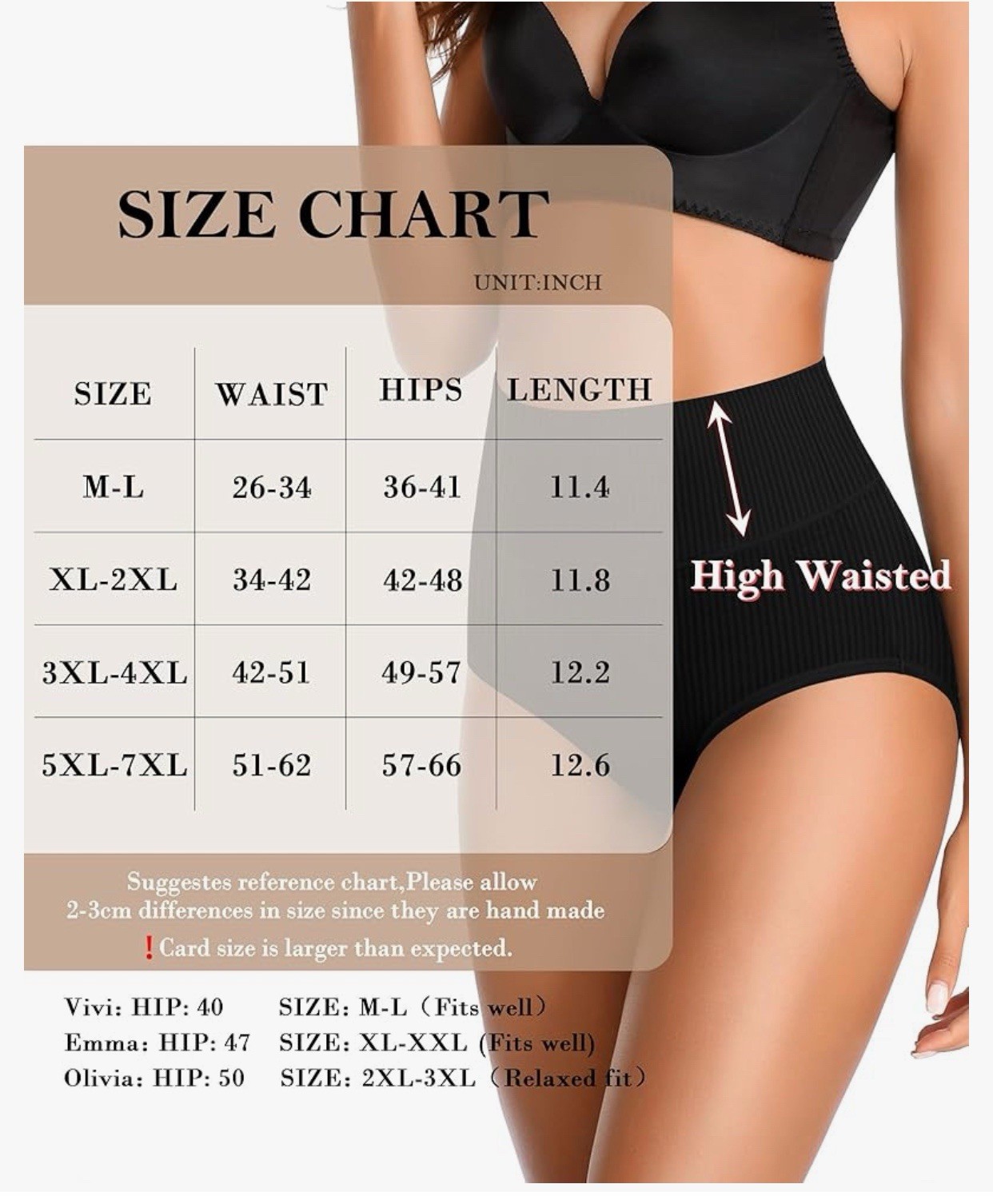 Womens Underwear High Waisted StrechFull Coverage Briefs.Panties 5 Pack
