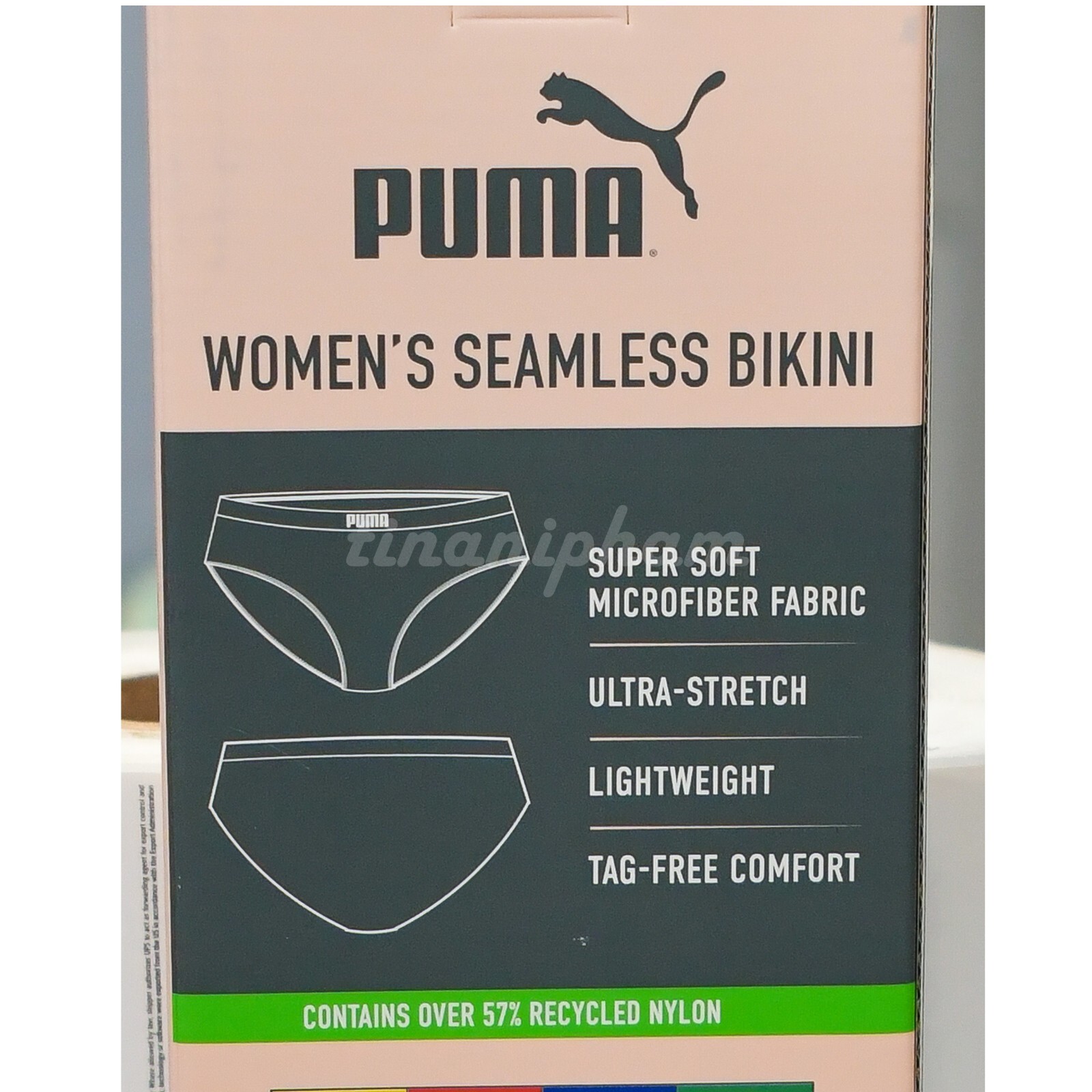 4-Pack Bikini PUMA Ladies’ Seamless