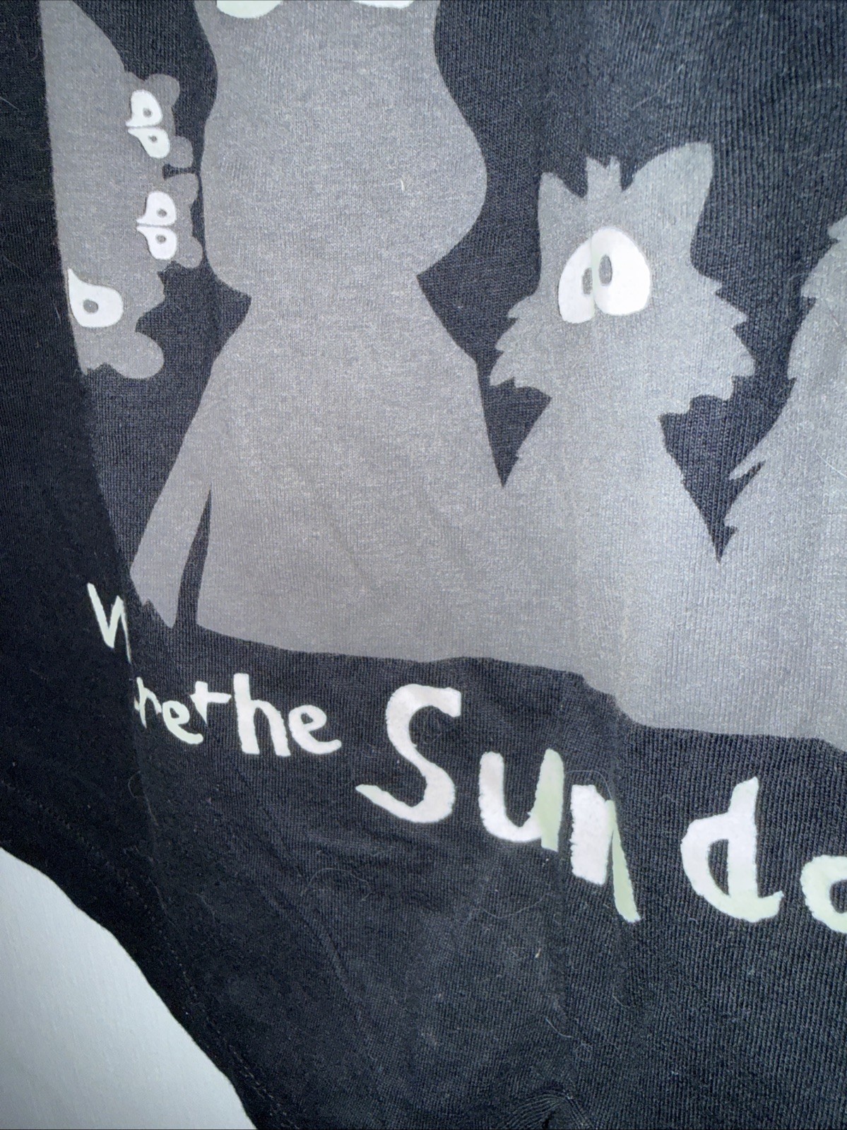 Lazy One Boxers Medium “Where The Sun Don’t Shine” Black Graphic Soft Wide Leg